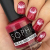 Sophi Vegan Non-Toxic Nail Polish - Out of The Cellar Wine Red