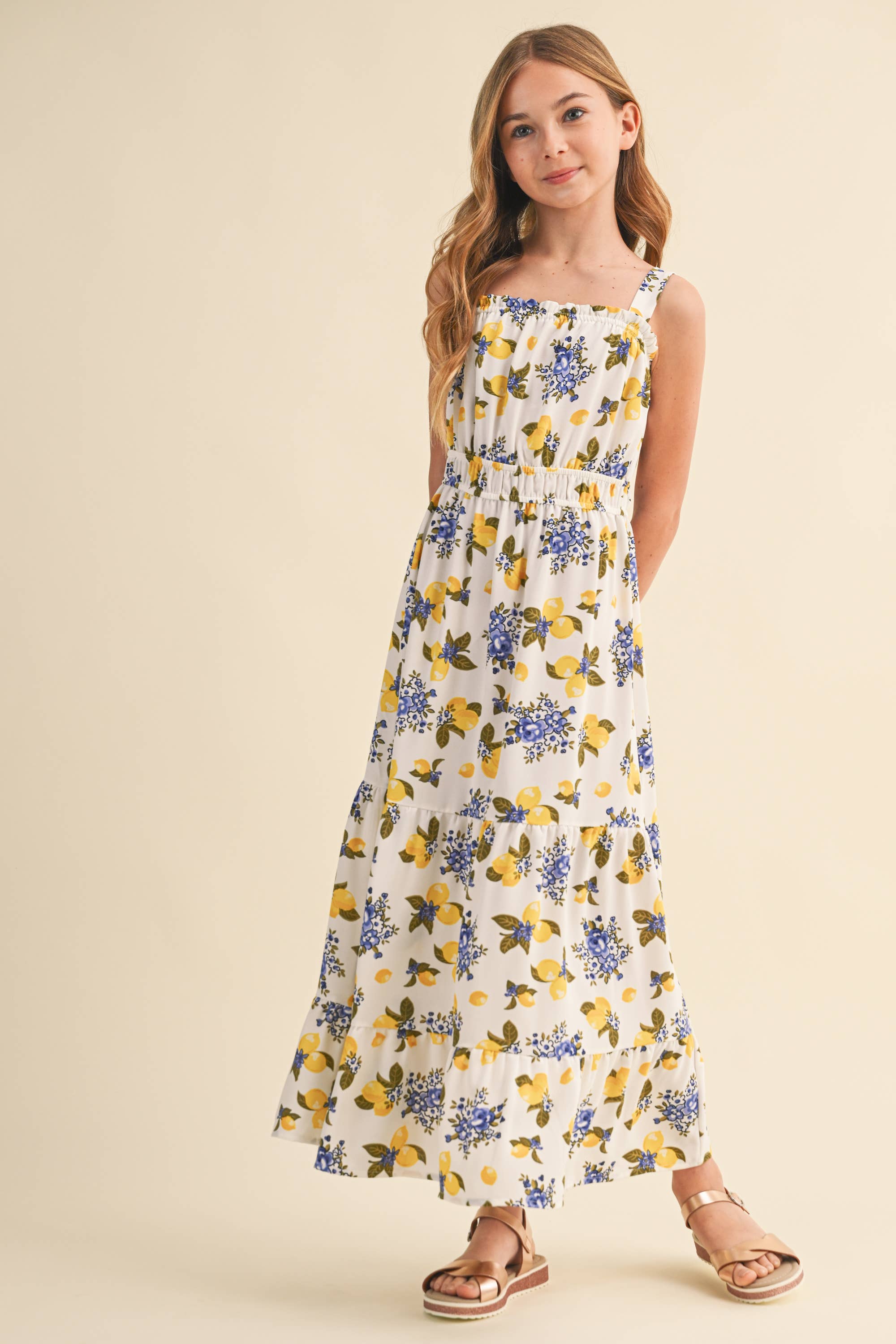 Tween and Teen Girls Maxi Sundress - Juliette Lemons