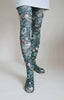 William Morris Japanese Crafted Tapestry Art Tights - Strawberry Thief