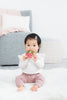 Baby and Toddler Teething Toy, Crinkle and Silicone Ring Radish