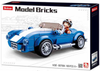 Builder Bricks - Model Bricks Cobra GT40 Car Building Brick Kit (172 Pcs)
