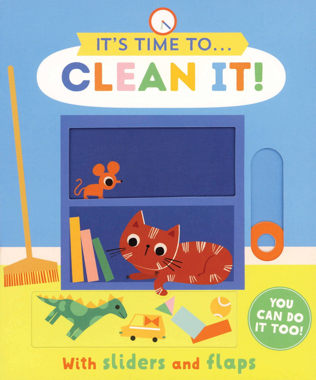 Book - Interactive Book, It's Time To... Clean It!