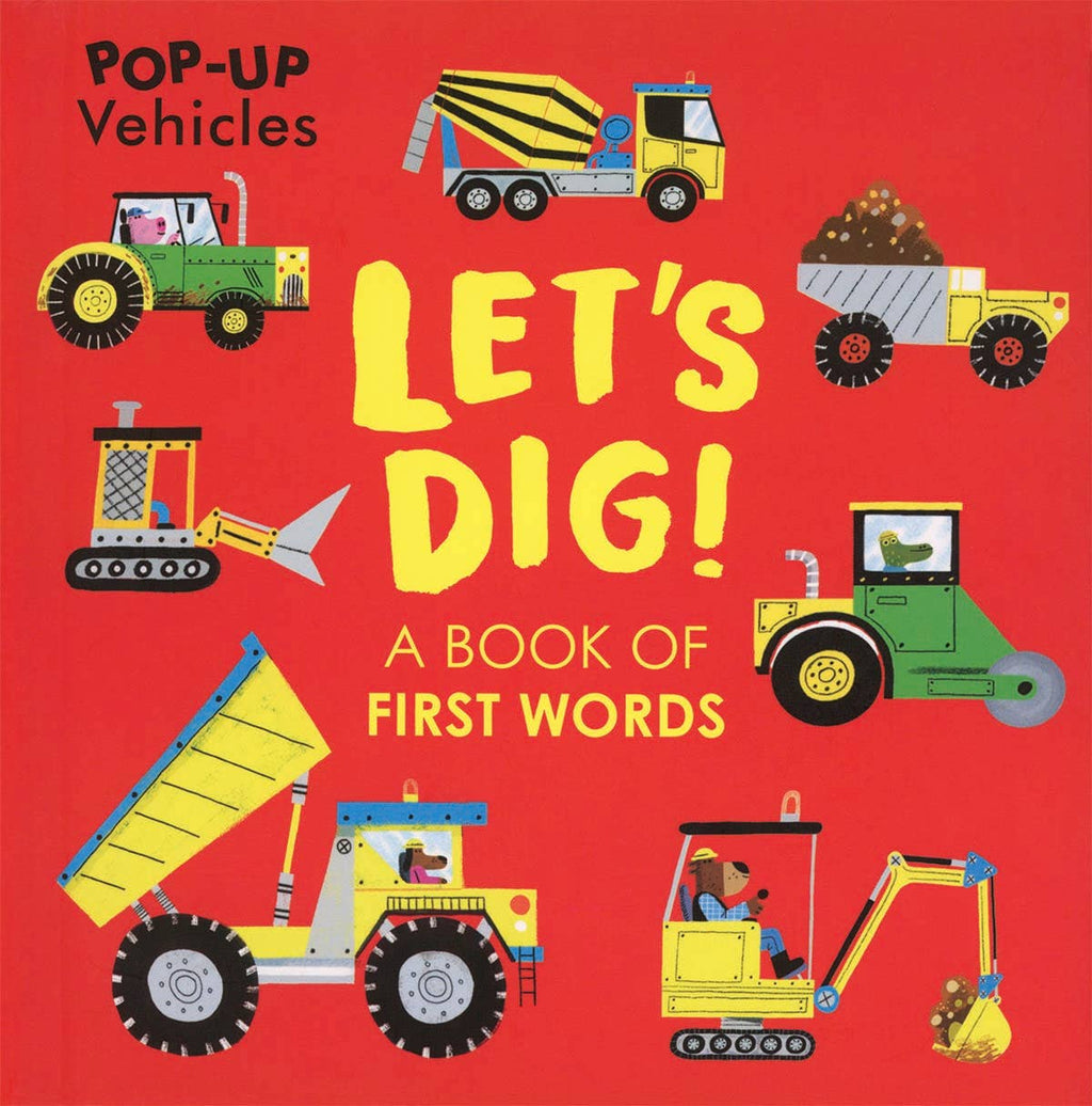 Book - Pop-Up Vehicles: Let's Dig!