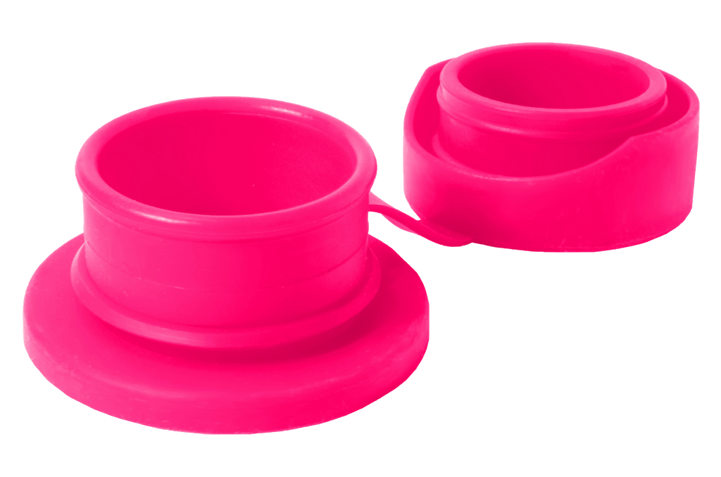 Pura Big Mouth® Silicone Sport Top: Rose Pink