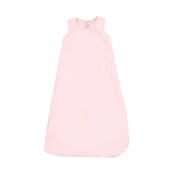 Angel Dear bamboo 1.0 TOG zippered sleep bag, tickled pink, front view