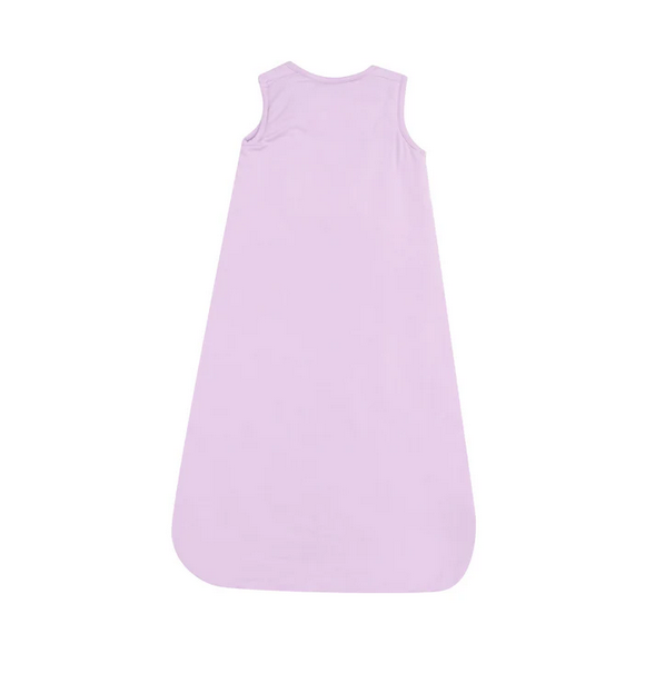Angel Dear bamboo 1.0 TOG zippered sleep bag, windsome orchid, back view