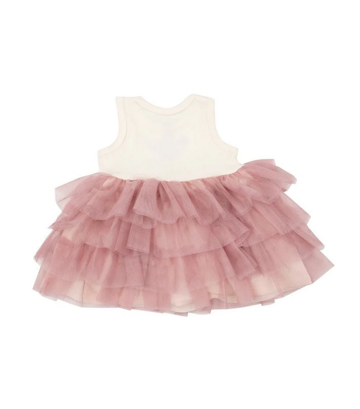 Angel Dear Bamboo Ribbed Cami Tank Tutu Tulle Dress - Sugar Swizzle Ballet Shoes