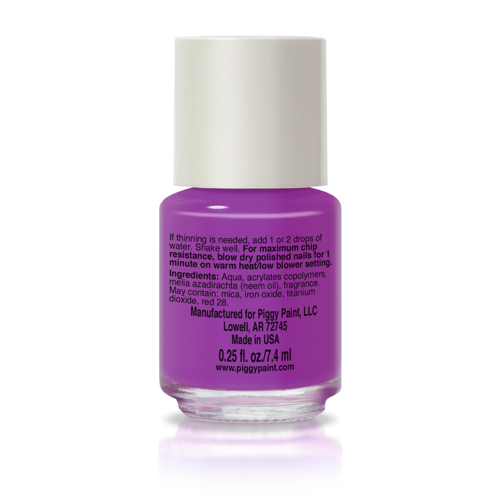 Piggy Paint Non-Toxic Kid-Safe Scented Nail Polish - Funky Fruit 🍇