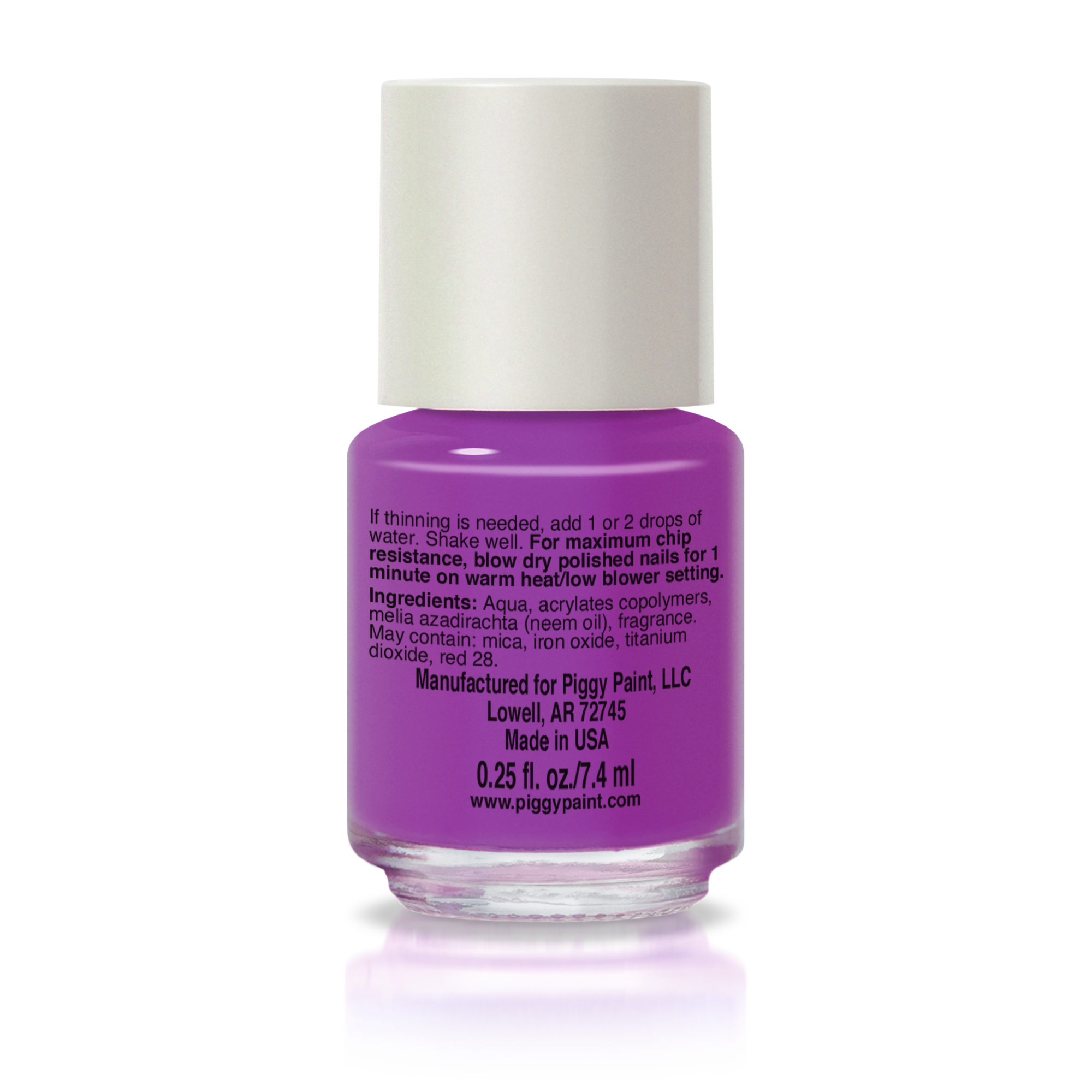 Piggy Paint Non-Toxic Kid-Safe Scented Nail Polish - Funky Fruit 🍇