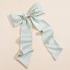 XL Matte Satin Cheer Bow Hair Clip (CLICK FOR COLOR OPTIONS)