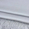 Solid Pashmina Shawl Scarf - Silver