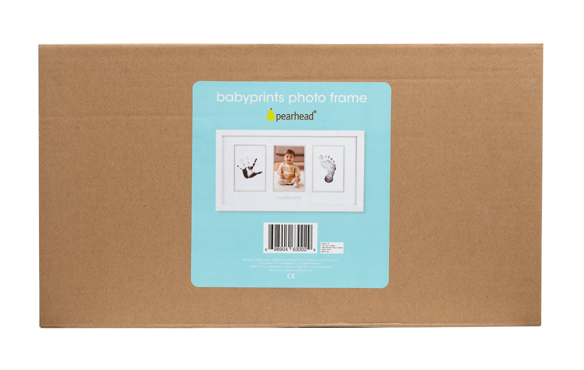 Babyprints handprint and footprint picture frame, packaging