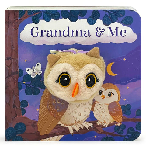 Board Book - Finger Puppet: Grandma & Me Finger Puppet Board Book