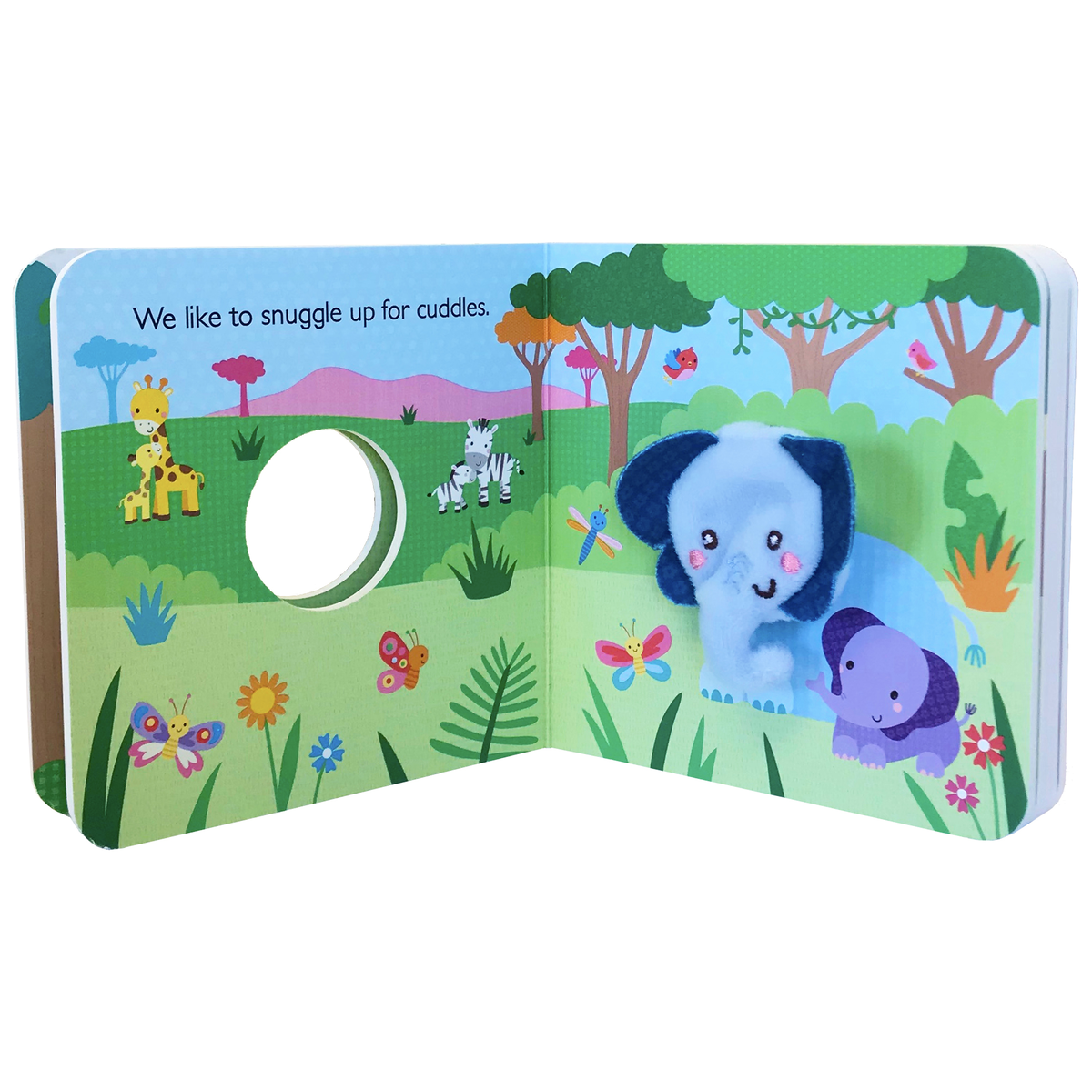 Finger Puppet Board Book - Mommy and Me