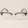Blue Light Blocker READING GLASSES, ADULT, Classic Half Frame