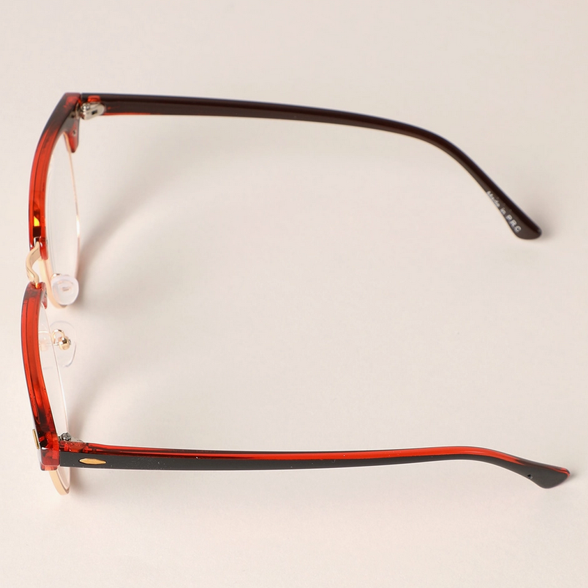 Blue Light Blocker READING GLASSES, ADULT, Classic Half Frame