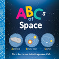 ABCs of Space board book, front cover