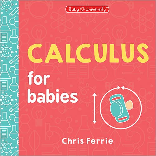 Calculus for Babies board book, front cover