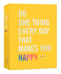 Do One Thing Every Day That Makes You Happy journal, cover