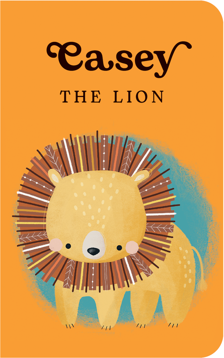 Casey the Lion book cover