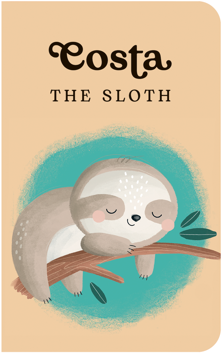 Costa the Sloth book cover