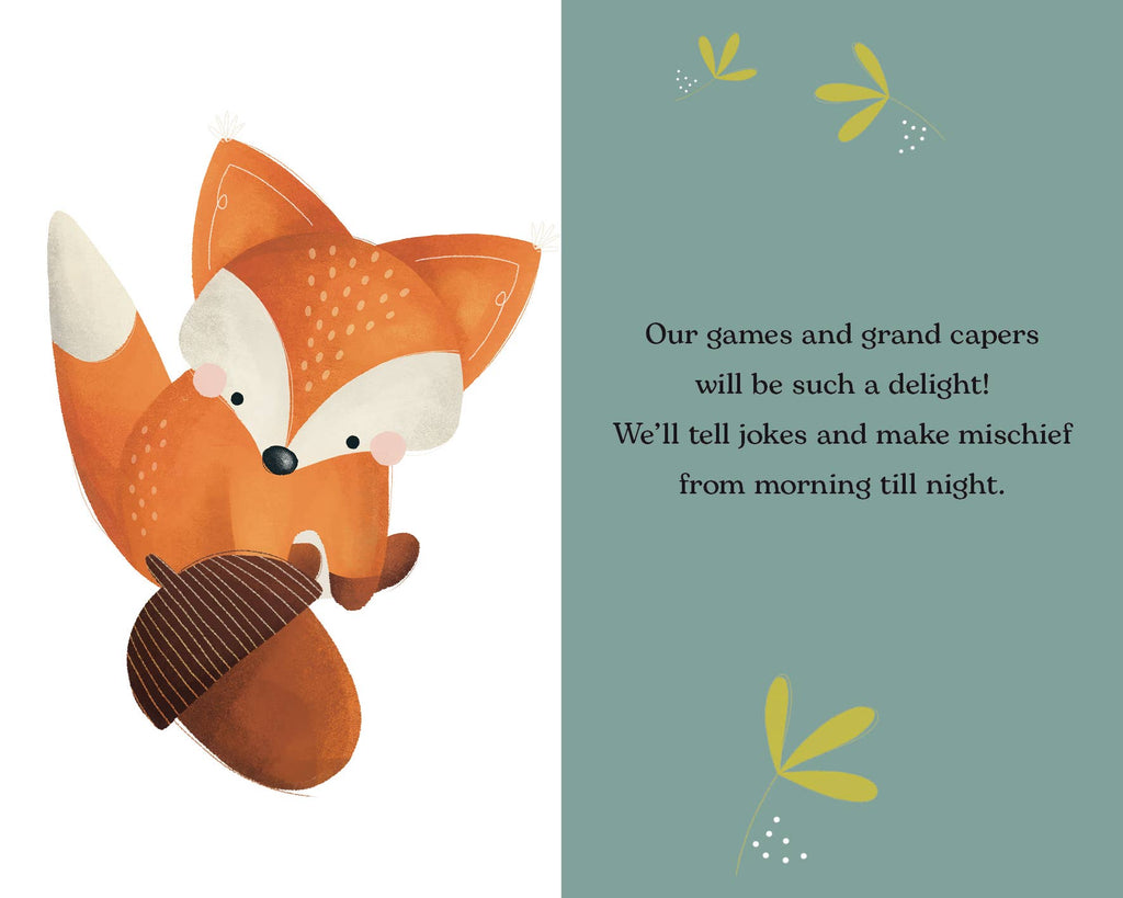 My First Library Baby Animals, London the Fox inside pages
