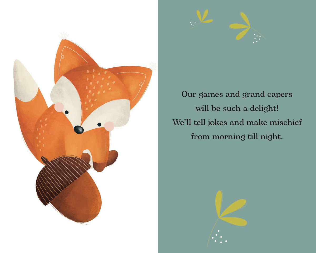 My First Library Baby Animals, London the Fox inside pages