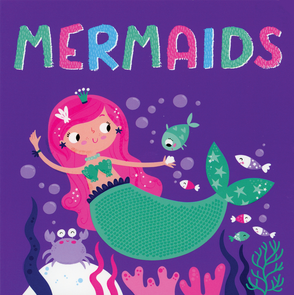 Touch and Feel Mermaids board book cover