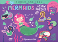 Touch and Feel Mermaids Jigsaw Puzzles carry case box