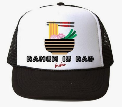 Bubu Snapback Trucker Hat - Ramen is Rad