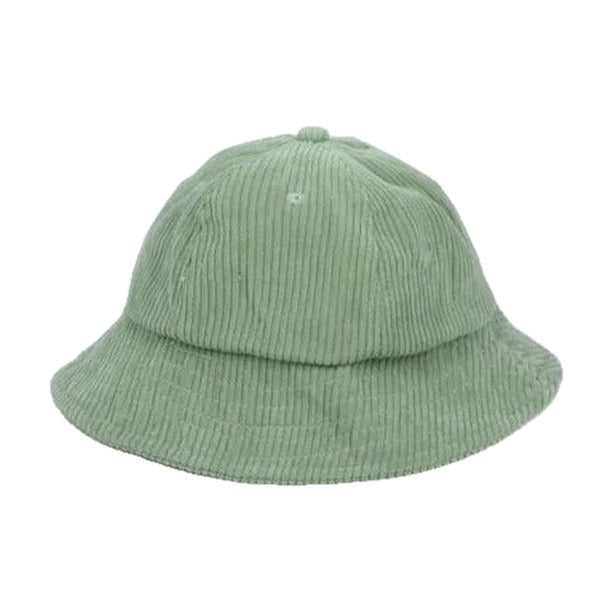Corduroy bucket sun hat, sage green, hat