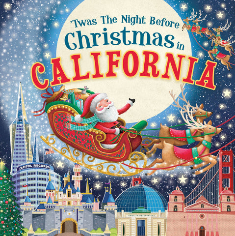 Book, Hardcover: 'Twas the Night Before Christmas in California