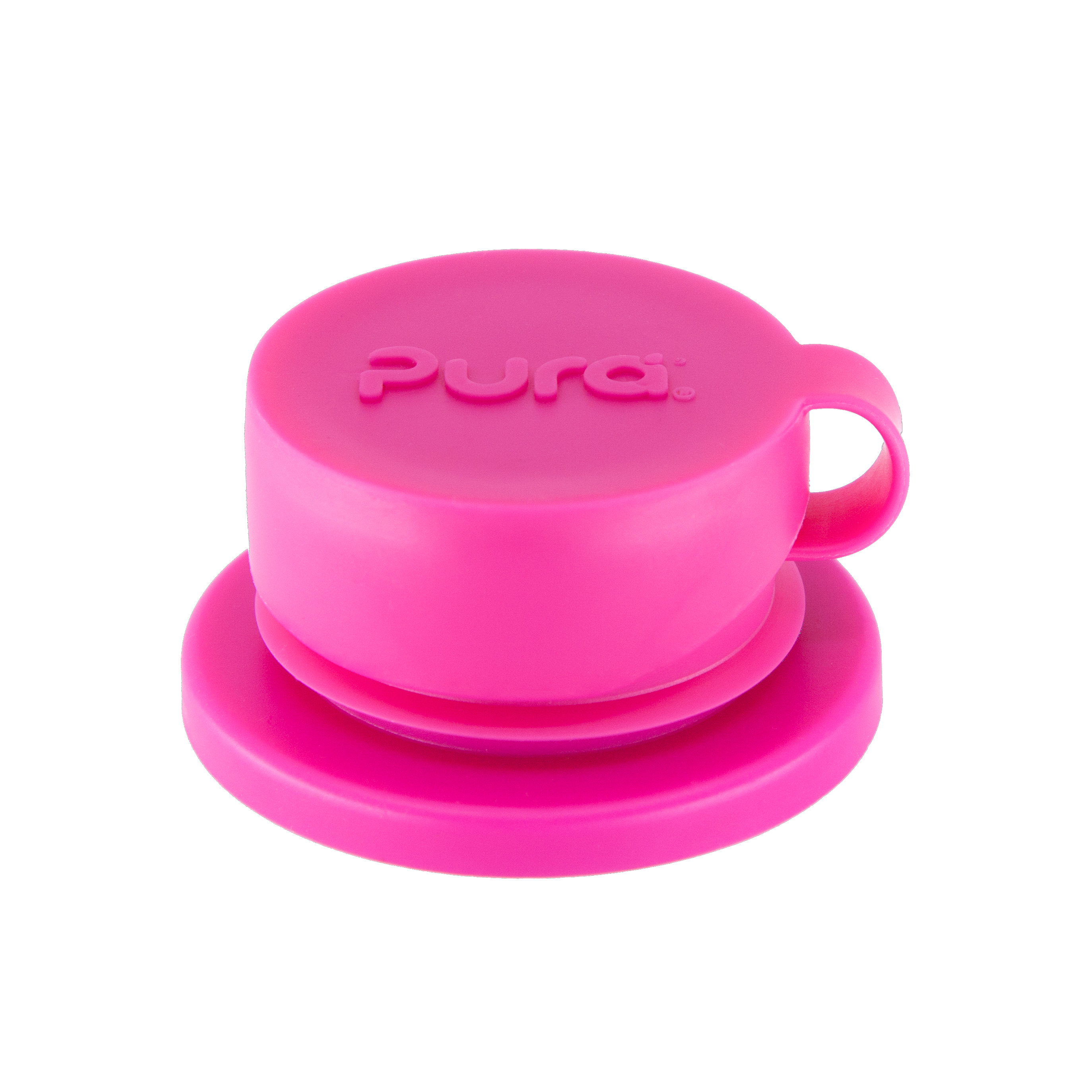 Pura Big Mouth® Silicone Sport Top: Rose Pink