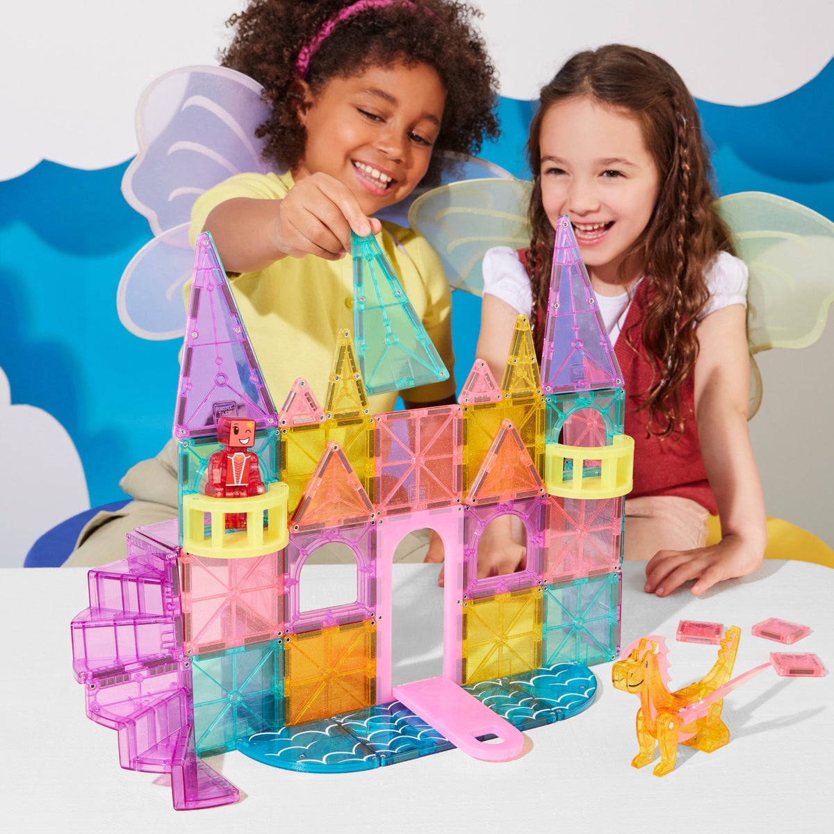 Magna-Tiles Castle Deluxe 48-Piece Set - view 2