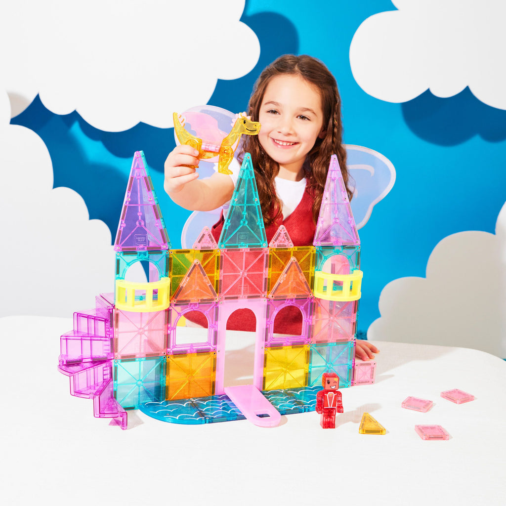 Magna-Tiles Castle Deluxe 48-Piece Set - view 3