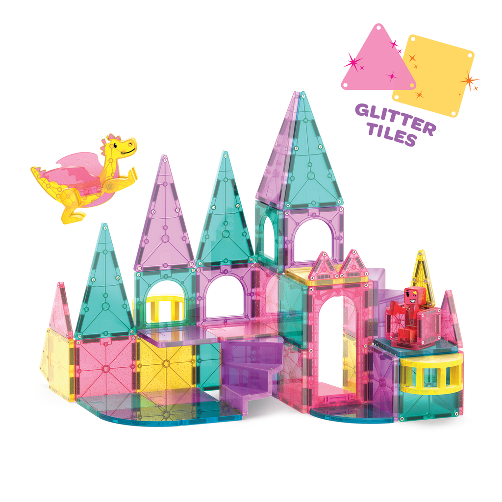 Magna-Tiles Castle Deluxe 48-Piece Set - view 5