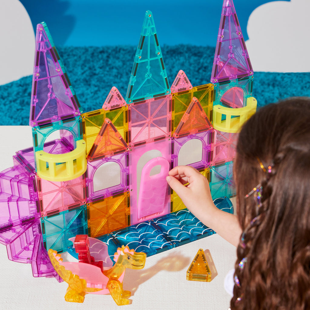 Magna-Tiles Castle Deluxe 48-Piece Set - view 6
