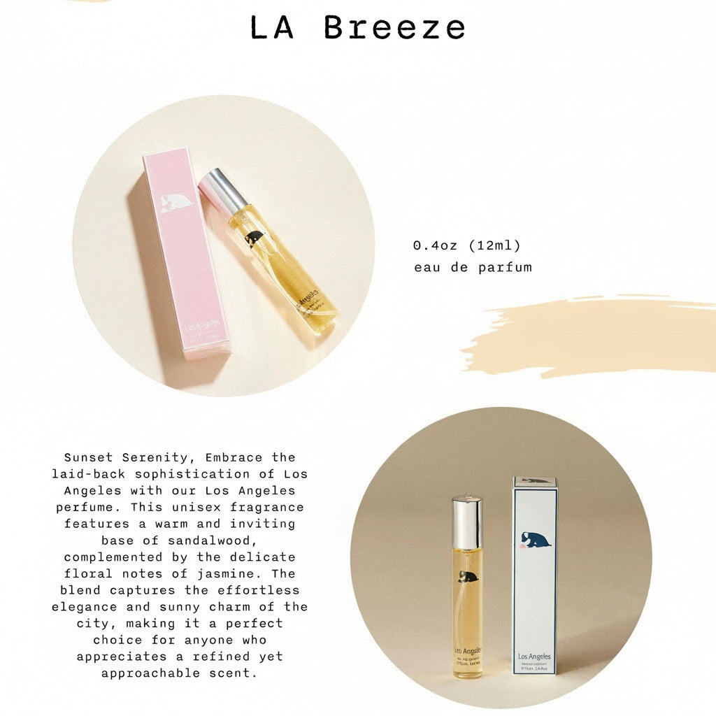 Iconic Cities - Travel Size Mini Perfume, 0.4 floz, Los Angeles