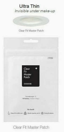 Korean Skincare - CosRx Crystal Clear Under Makeup Acne Pimple Patches