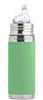 Pura Stainless Kiki® 9oz Insulated Sippy Bottle: Aqua Sleeve