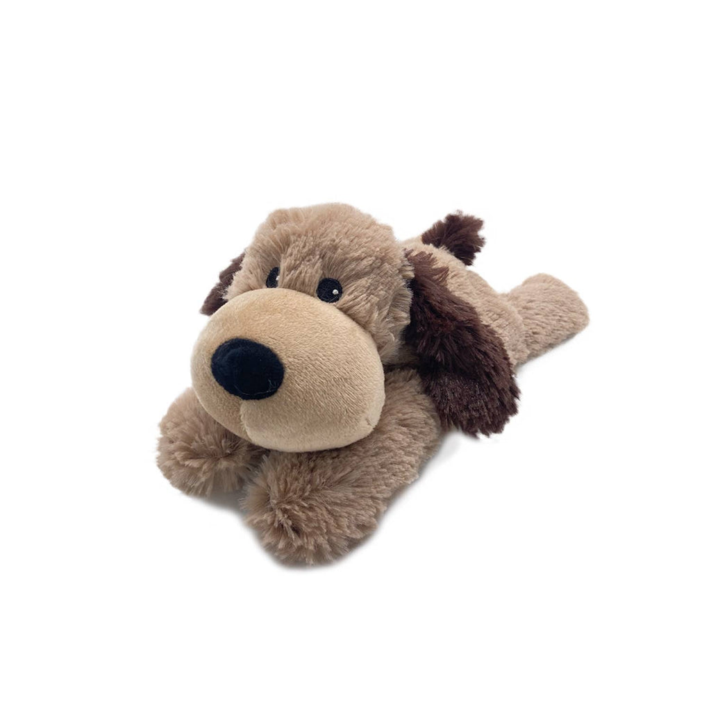 Plush Warmies Stuffed Animals, Brown Dog 9" Junior Warmies® Heatable