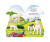 Board Book, Animal Shaped Touch and Feel Book - Furry Lamb, 0-3yrs