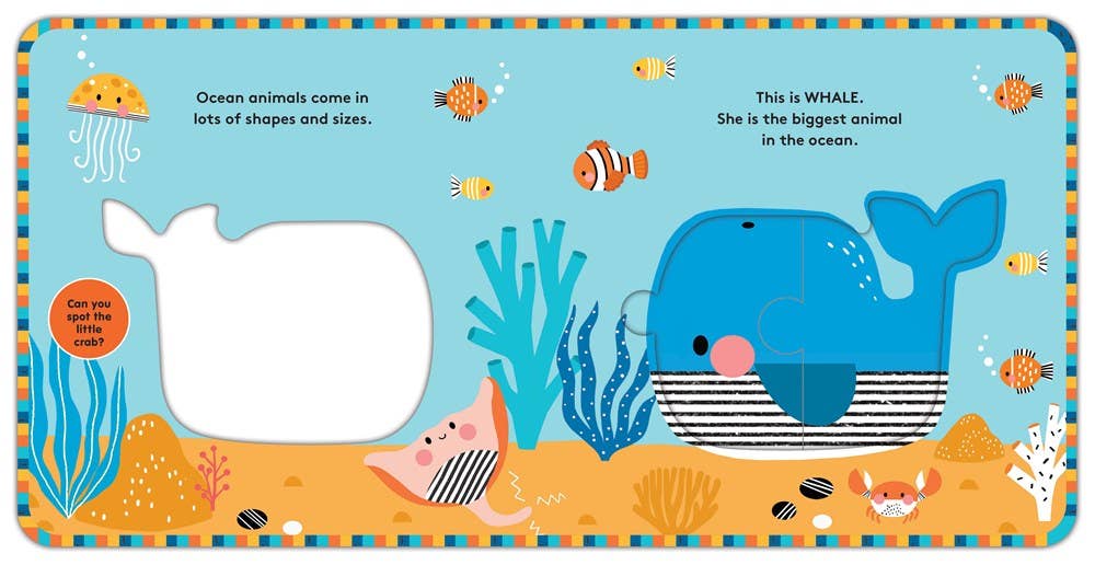Book - Interactive Jigsaw Jumble Puzzle and Board Book: Ocean