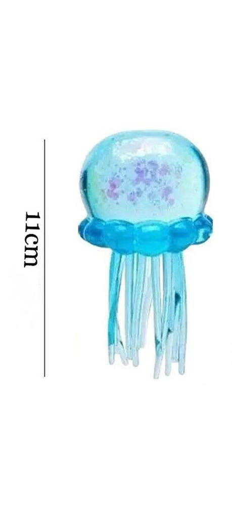 Slow Rise Squishy Sensory Toy - Jellyfish Squeeze Squishy Stress Relief Toy