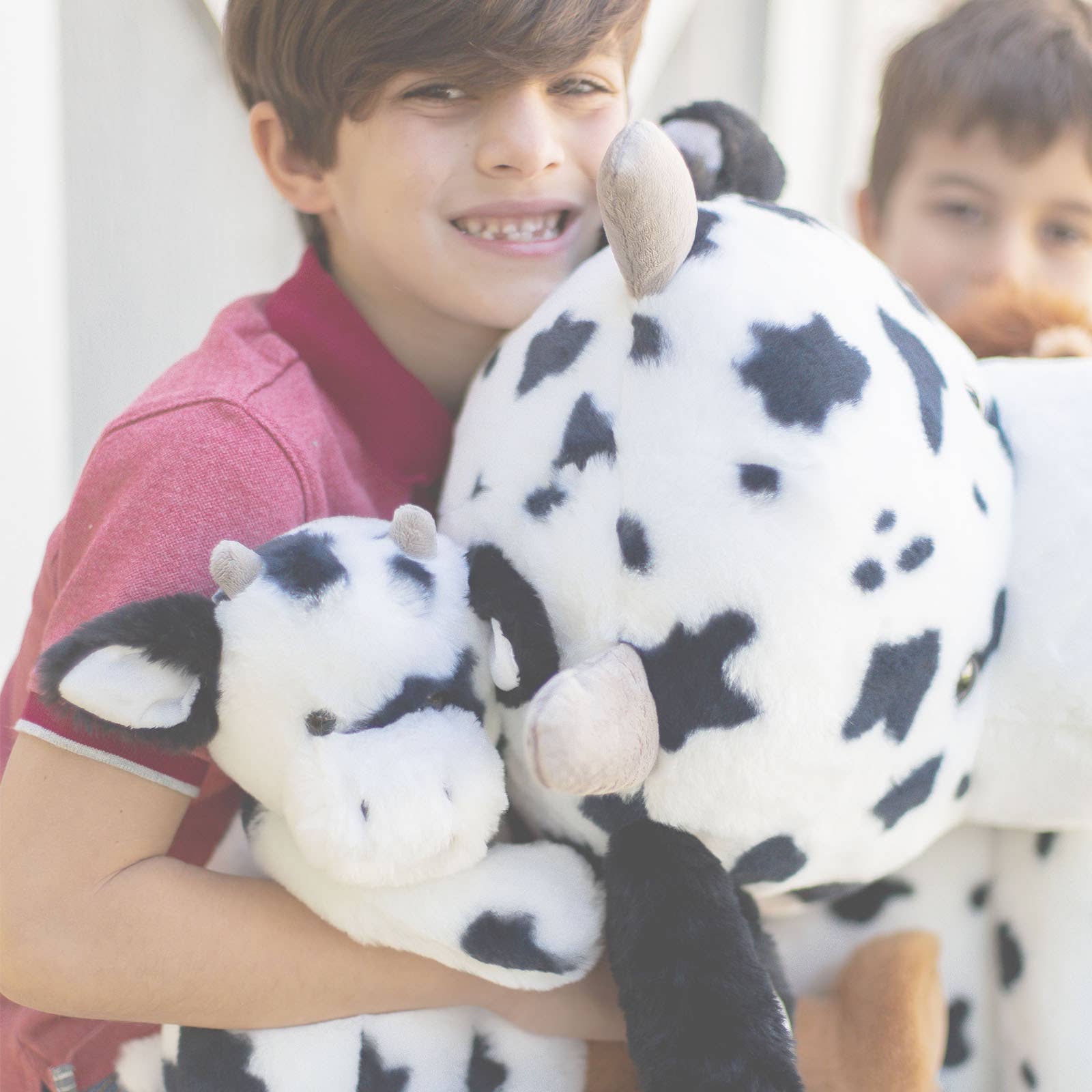 Beverly Hills Teddy Bear Company, World's Softest Plush Lushees 16" - B/W Mooey Cow