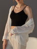 Women's/ Teens Essential Built-In Bra Criss Cross Tank Top - Black