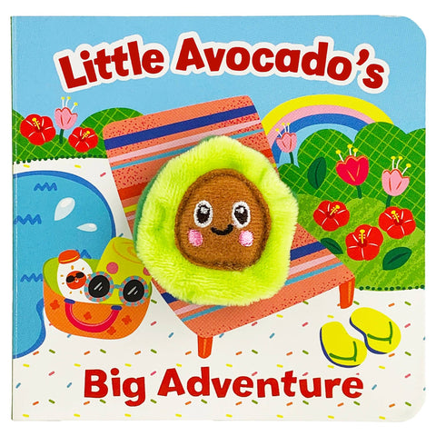 Board Book - Finger Puppet: Little Avocado's Big Adventure