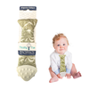 Tasty Tie Teether, Crinkle Toy, Baby Boy Gift (Pistachi Dino)