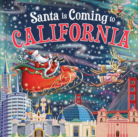 Book: Santa Is Coming to California