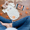 Organic Cotton Snap Bodysuit, Lil Sis